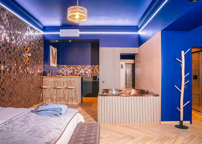 Apartamento Le Voluptueux ~ Sauna ~ Jacuzzi ~ Centre-ville