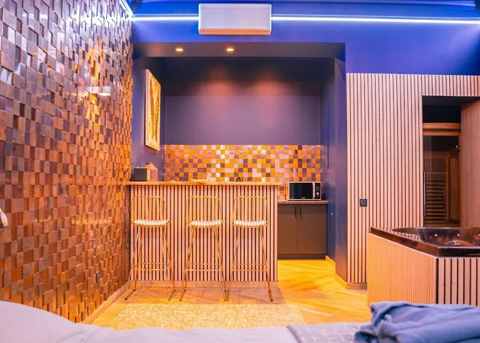 Apartament Le Voluptueux ~ Sauna ~ Jacuzzi ~ Centre-ville Angers